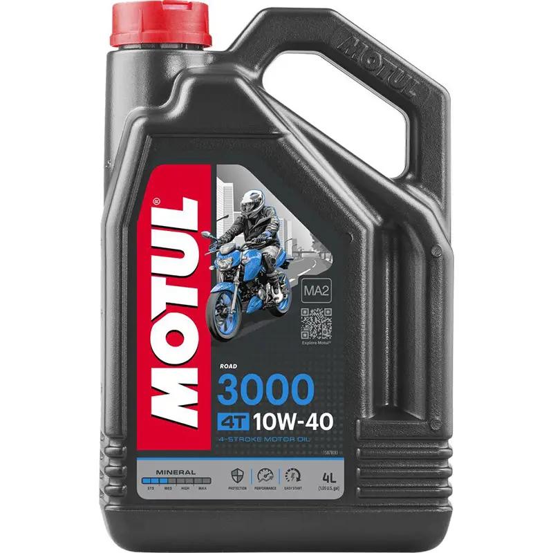 Ulei de motor mineral 4T MOTUL 3000 10W40, 4 litri